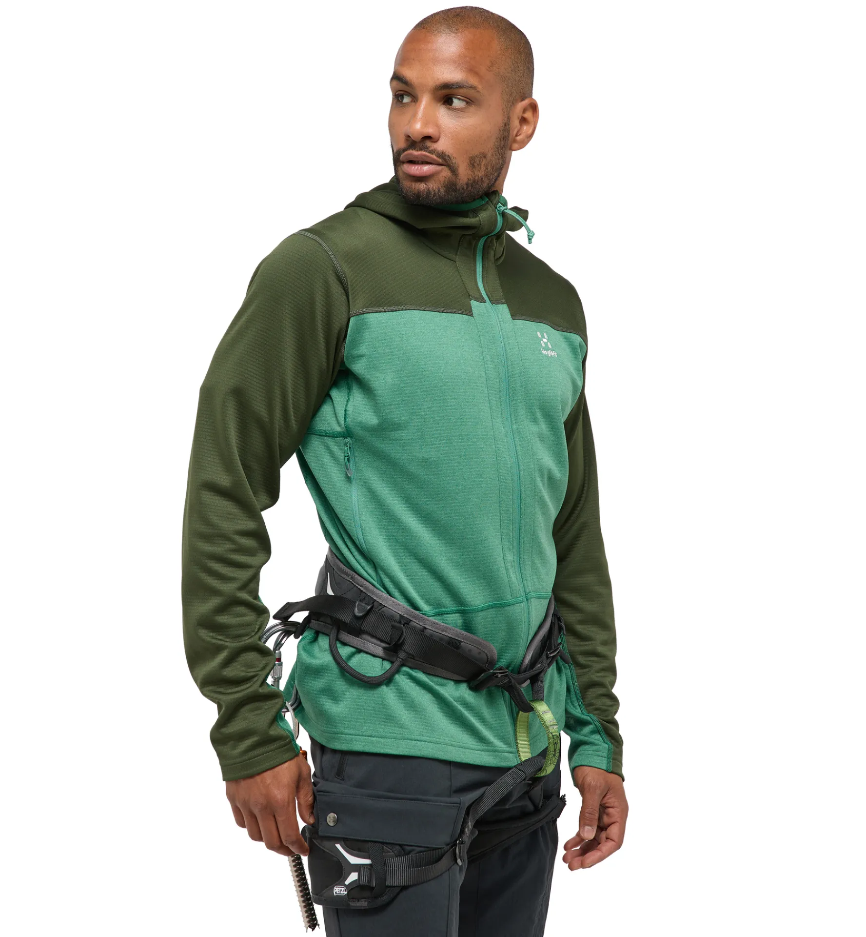 Haglöfs ROC Flash Mid Hood Men- Jackor|Fleece · Mellanlager