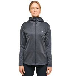 Haglöfs ROC Flash Mid Hood Women- Jackor|Fleece · Mellanlager