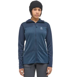 Haglöfs ROC Flash Mid Hood Women- Jackor|Fleece · Mellanlager