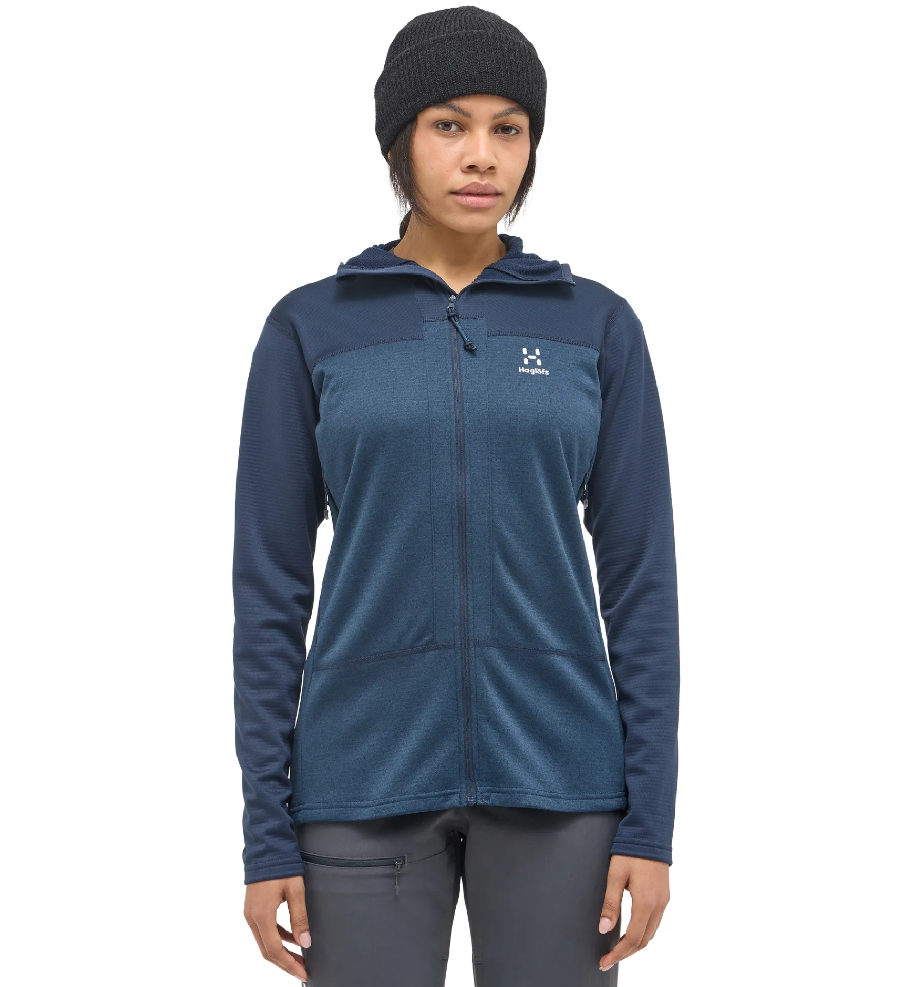 Haglöfs ROC Flash Mid Hood Women- Jackor|Fleece · Mellanlager