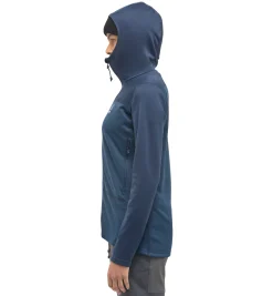 Haglöfs ROC Flash Mid Hood Women- Jackor|Fleece · Mellanlager