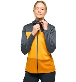 Haglöfs ROC Flash Mid Hood Women- Jackor|Fleece · Mellanlager