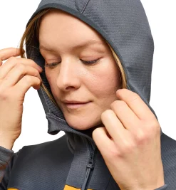 Haglöfs ROC Flash Mid Hood Women- Jackor|Fleece · Mellanlager