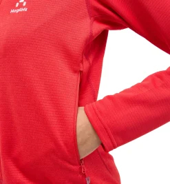 Haglöfs ROC Flash Mid Hood Women- Jackor|Fleece · Mellanlager