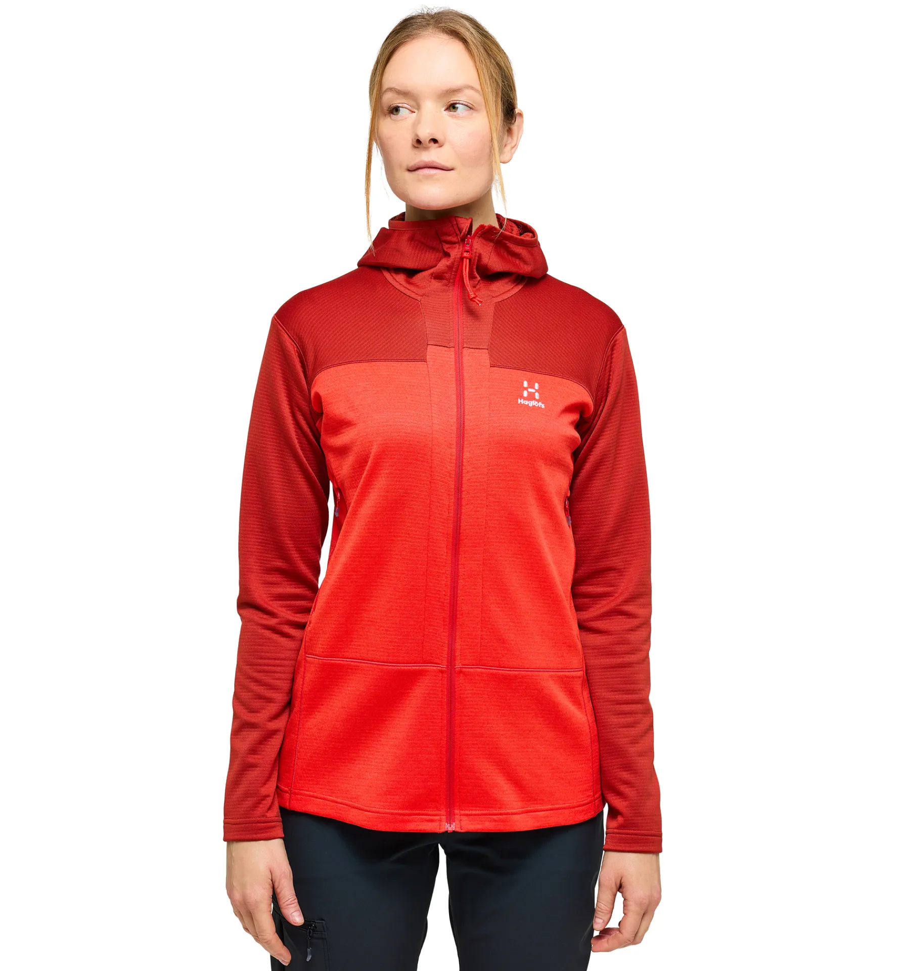 Haglöfs ROC Flash Mid Hood Women- Jackor|Fleece · Mellanlager