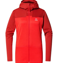 Haglöfs ROC Flash Mid Hood Women- Jackor|Fleece · Mellanlager