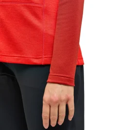 Haglöfs ROC Flash Mid Hood Women- Jackor|Fleece · Mellanlager