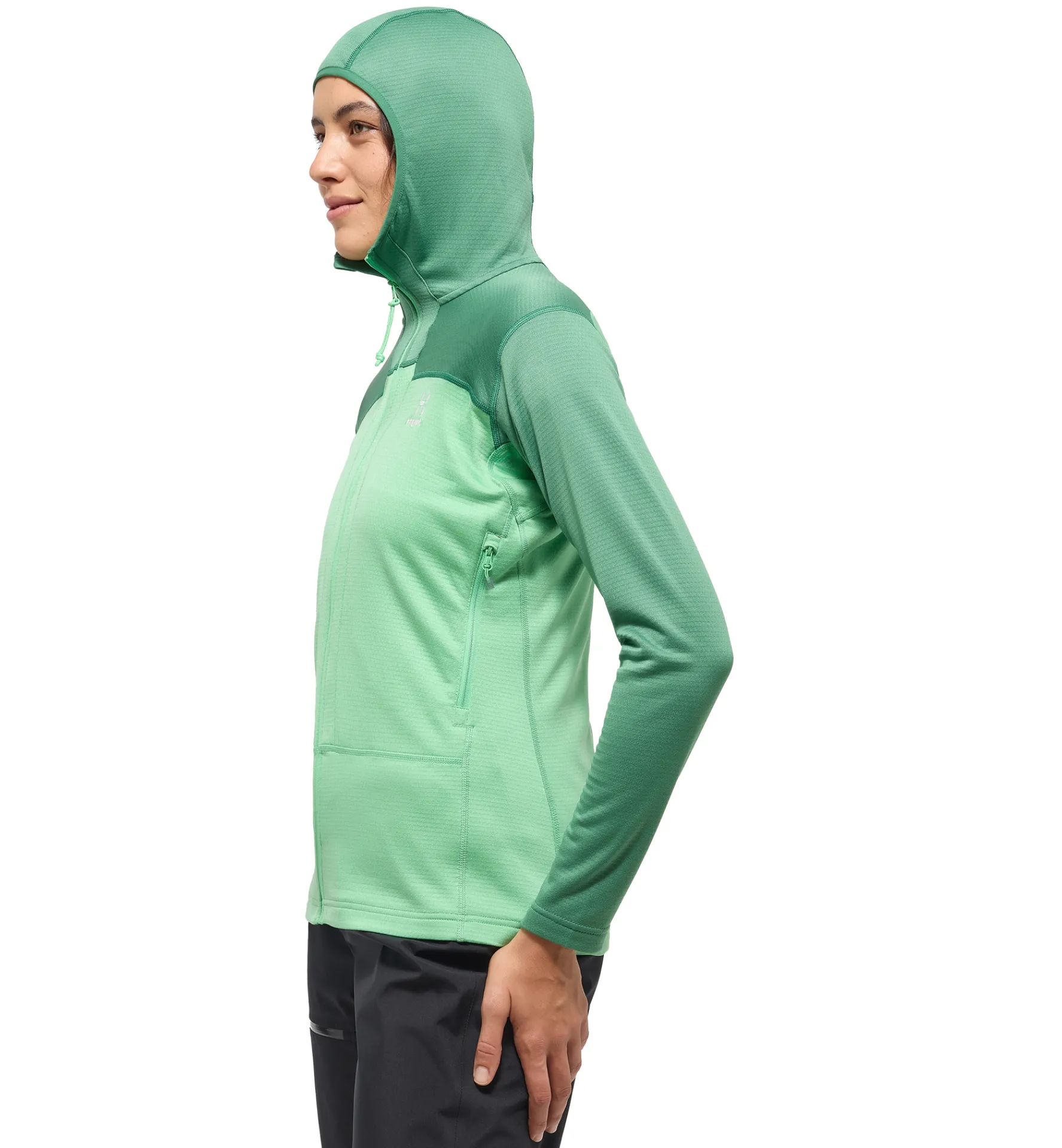 Haglöfs ROC Flash Mid Hood Women- Jackor|Fleece · Mellanlager