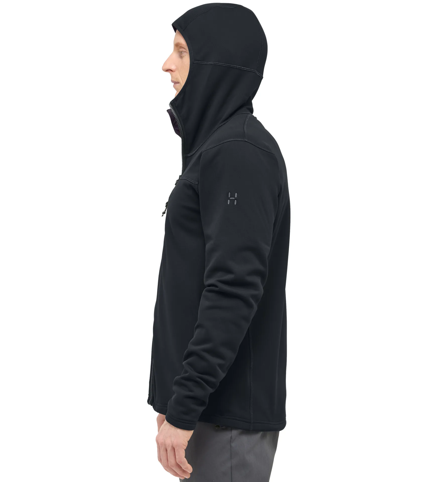 Haglöfs Rosson Mid Hood Men- Jackor|Fleece · Mellanlager