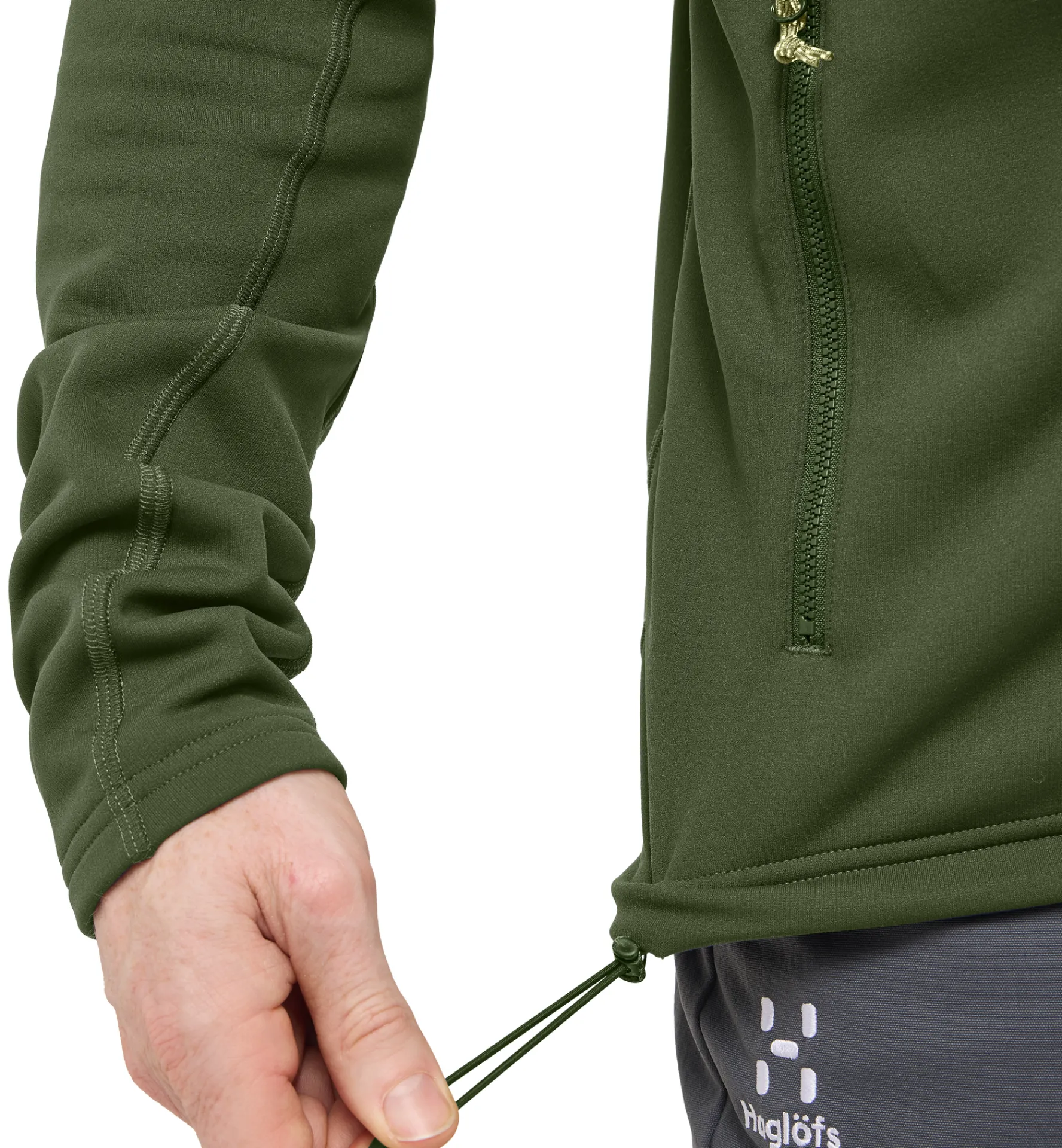 Haglöfs Rosson Mid Hood Men- Jackor|Fleece · Mellanlager