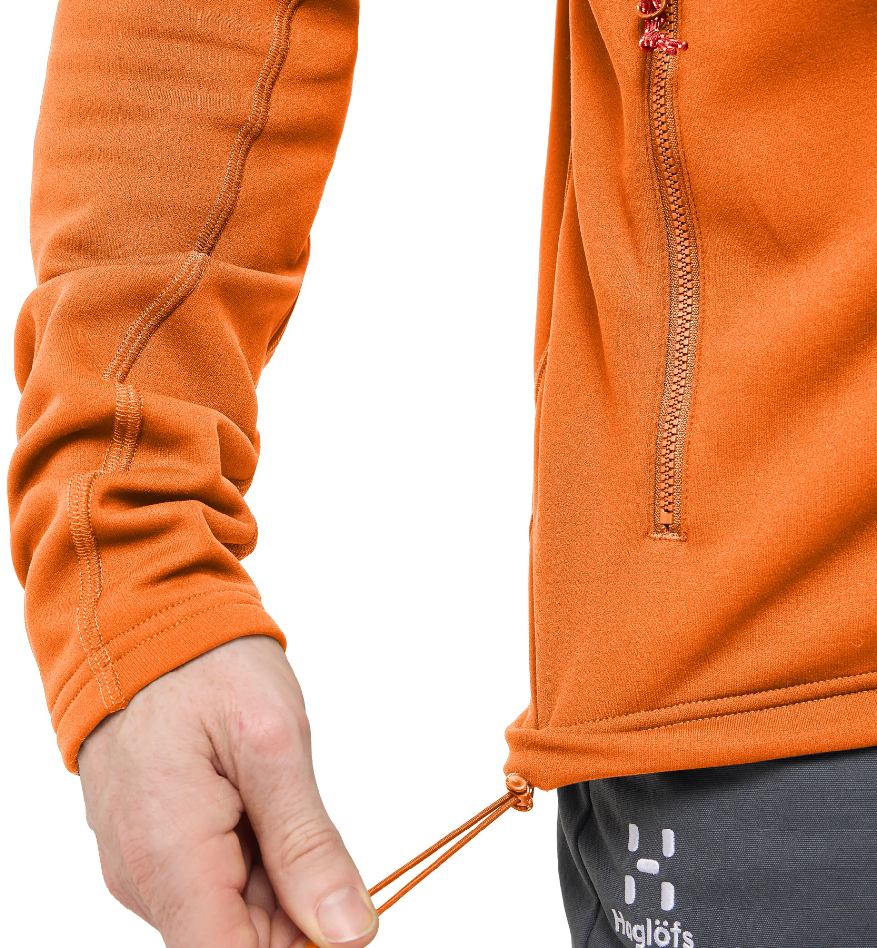 Haglöfs Rosson Mid Hood Men- Jackor|Fleece · Mellanlager