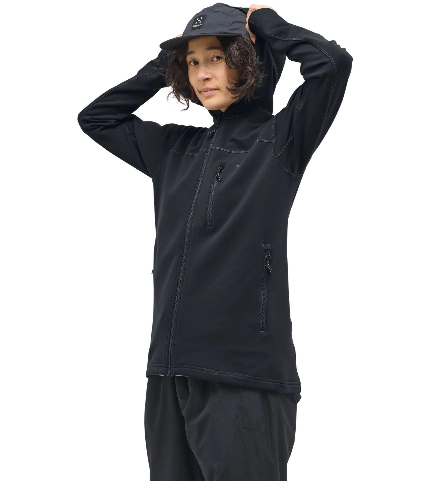 Haglöfs Rosson Mid Hood Women- Jackor|Fleece · Mellanlager