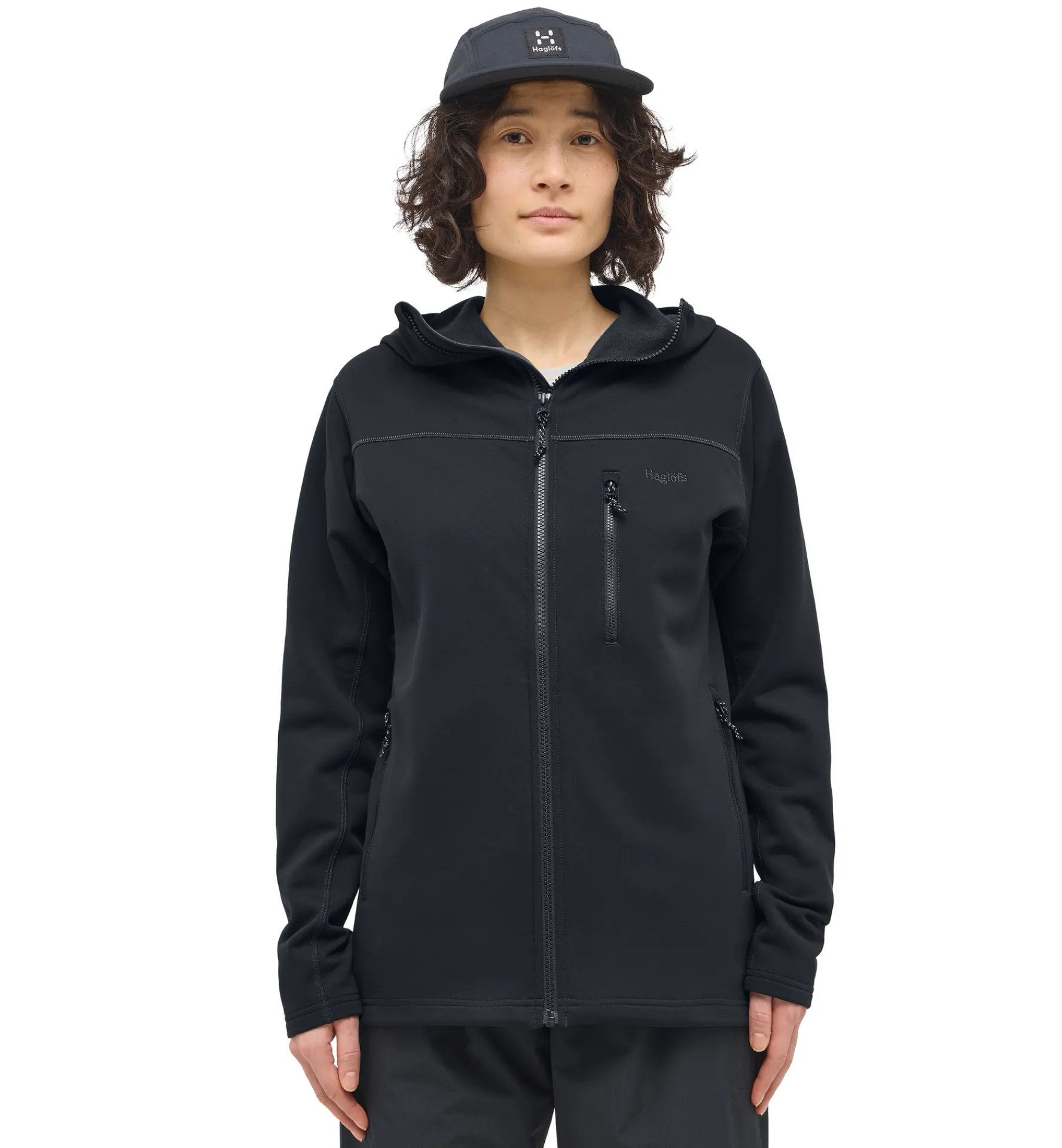 Haglöfs Rosson Mid Hood Women- Jackor|Fleece · Mellanlager