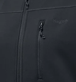 Haglöfs Rosson Mid Hood Women- Jackor|Fleece · Mellanlager