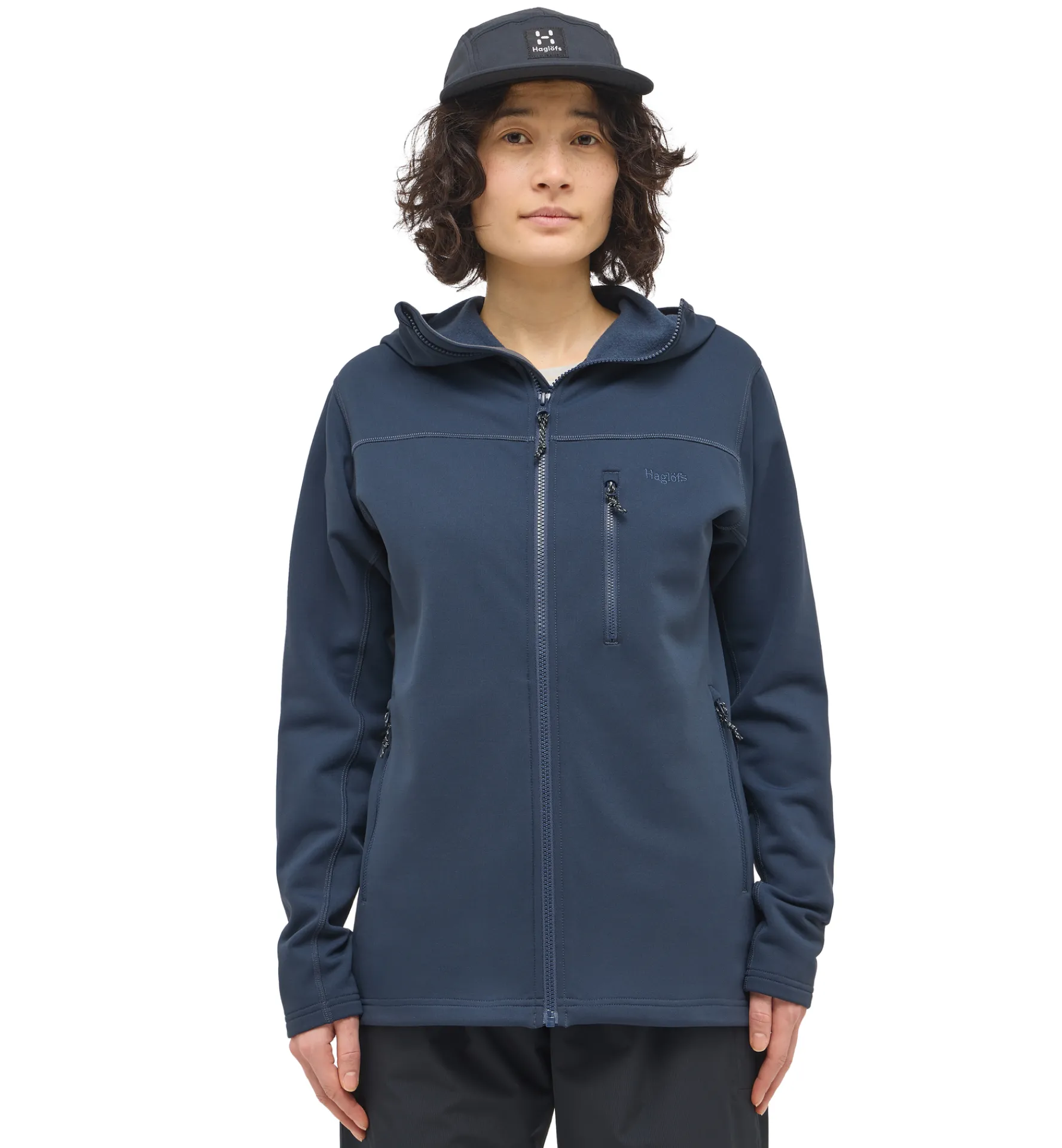 Haglöfs Rosson Mid Hood Women- Jackor|Fleece · Mellanlager