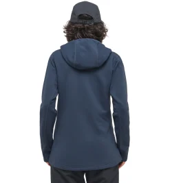 Haglöfs Rosson Mid Hood Women- Jackor|Fleece · Mellanlager