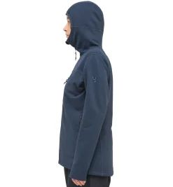 Haglöfs Rosson Mid Hood Women- Jackor|Fleece · Mellanlager
