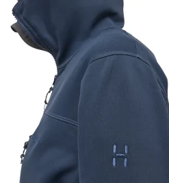 Haglöfs Rosson Mid Hood Women- Jackor|Fleece · Mellanlager