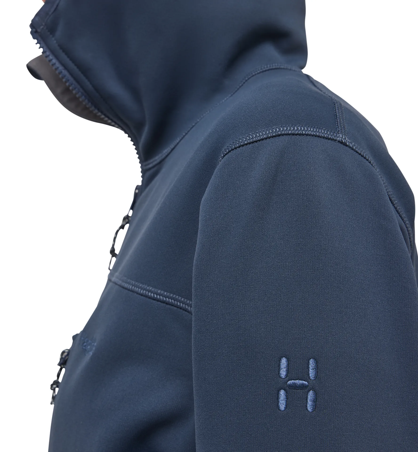 Haglöfs Rosson Mid Hood Women- Jackor|Fleece · Mellanlager