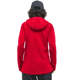 Haglöfs Rosson Mid Hood Women- Jackor|Fleece · Mellanlager