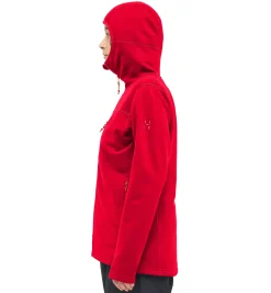Haglöfs Rosson Mid Hood Women- Jackor|Fleece · Mellanlager