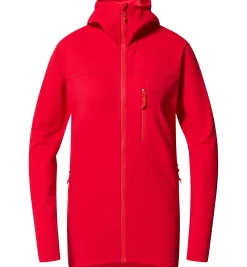 Haglöfs Rosson Mid Hood Women- Jackor|Fleece · Mellanlager