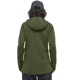 Haglöfs Rosson Mid Hood Women- Jackor|Fleece · Mellanlager