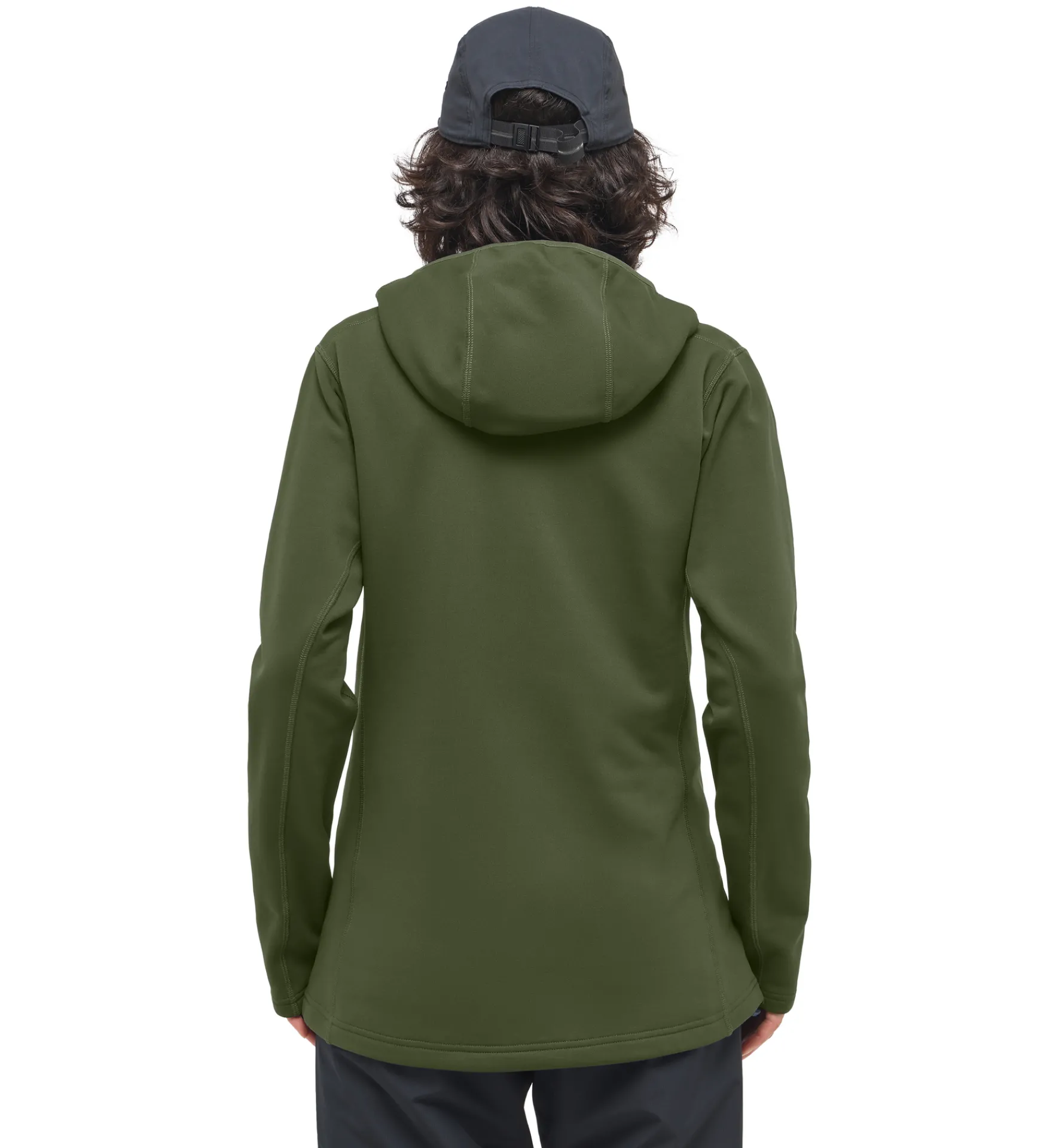 Haglöfs Rosson Mid Hood Women- Jackor|Fleece · Mellanlager