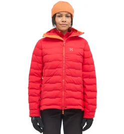 Haglöfs Spitz Down Hood Women- Jackor|Alpinism