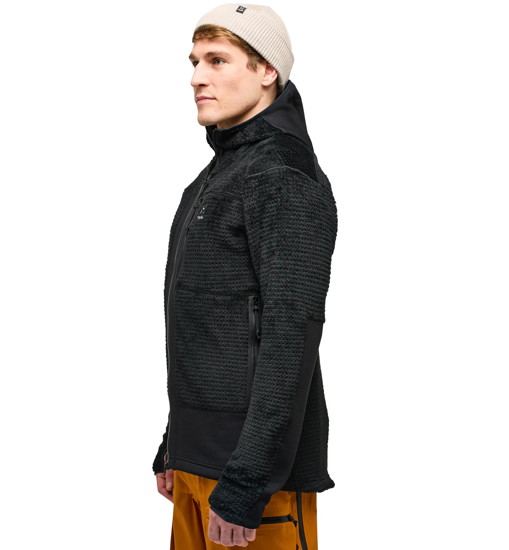 Haglöfs Vassi Mid Hood Men- Jackor|Fleece · Mellanlager