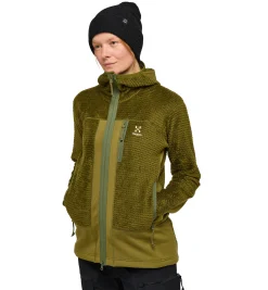 Haglöfs Vassi Mid Hood Women- Jackor|Fleece · Mellanlager