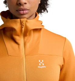 Haglöfs Willow Mid Hood Women- Jackor|Fleece · Mellanlager