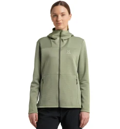 Haglöfs Willow Mid Hood Women- Jackor|Fleece · Mellanlager